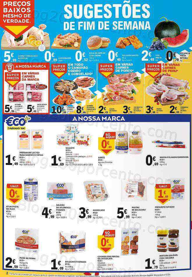 Antevisão Folheto E-LECLERC Promoções Fim de Semana - 9 a 11 setembro