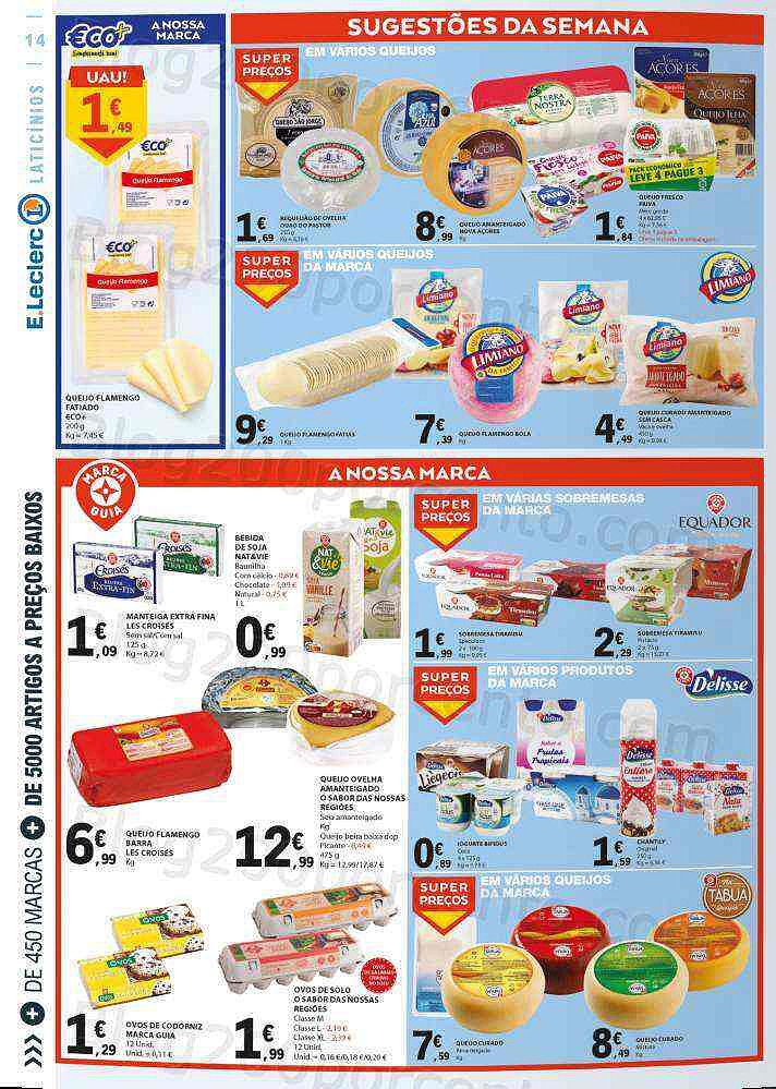Antevisão Folheto E-LECLERC Promoções de 8 a 14 setembro