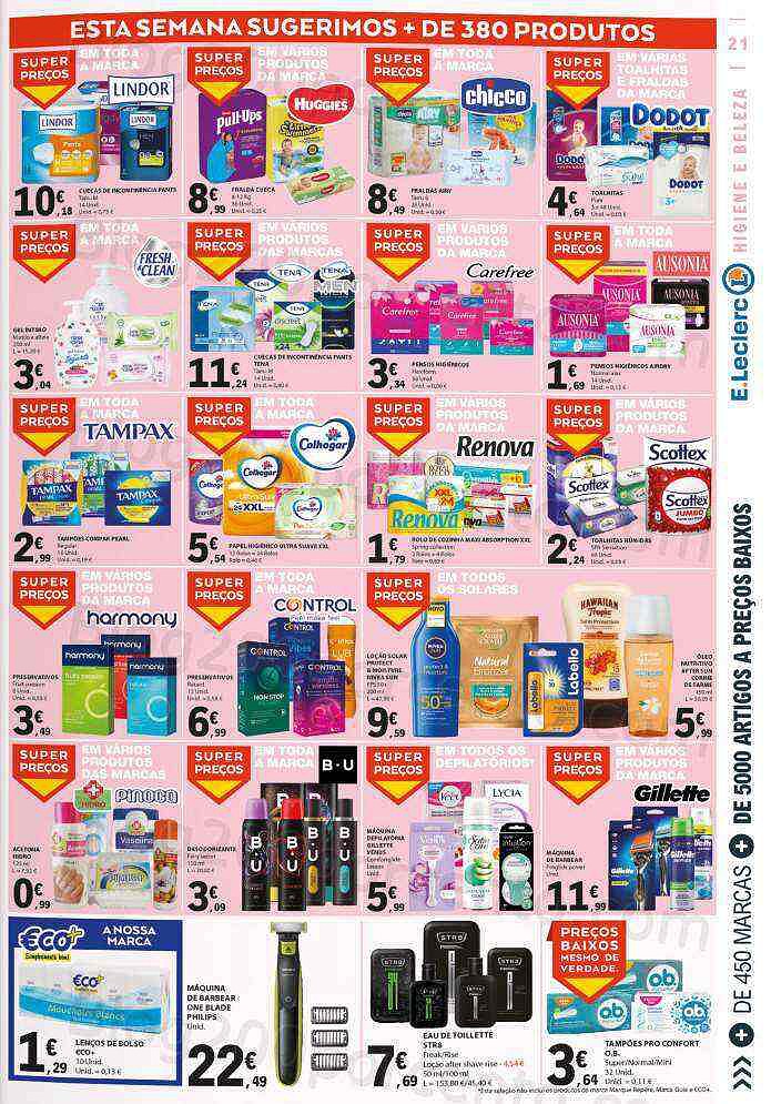 Antevisão Folheto E-LECLERC Promoções de 8 a 14 setembro