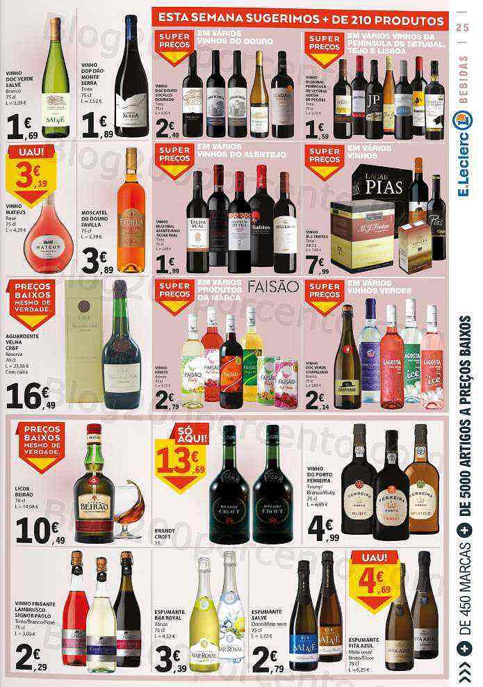 Antevisão Folheto E-LECLERC Promoções de 8 a 14 setembro