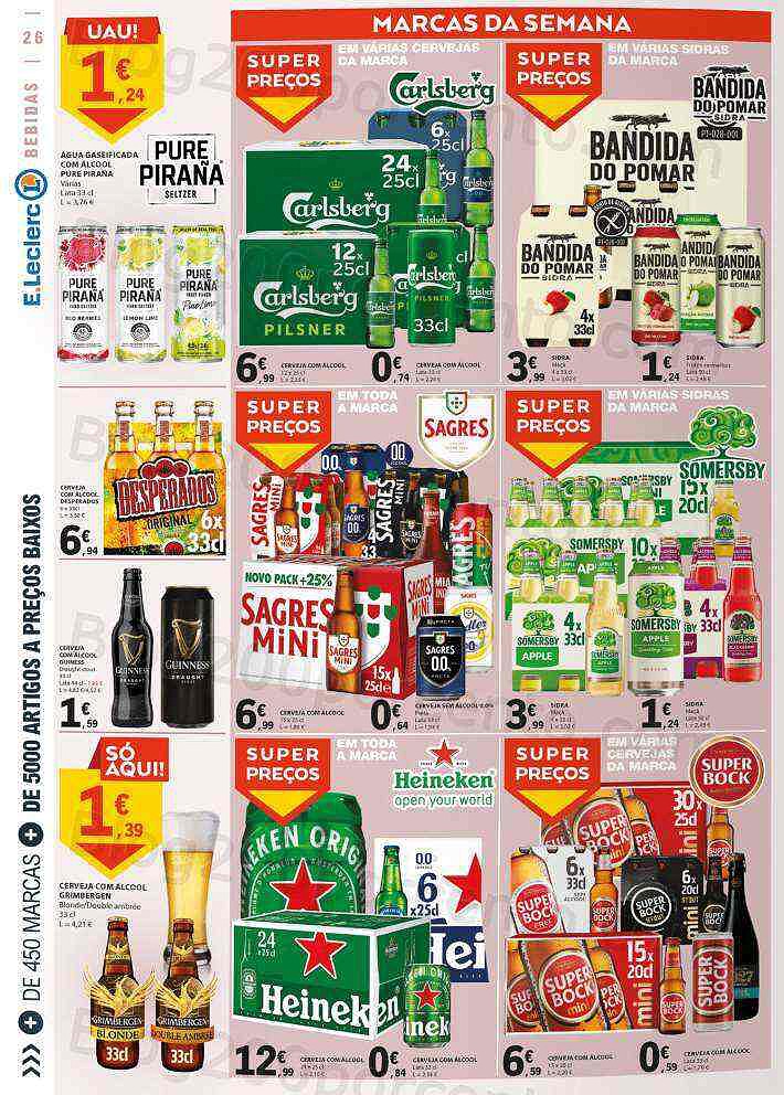 Antevisão Folheto E-LECLERC Promoções de 8 a 14 setembro