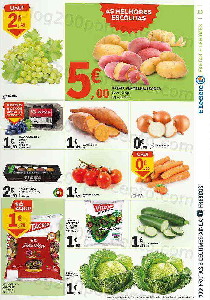 Antevisão Folheto E-LECLERC Promoções de 8 a 14 setembro