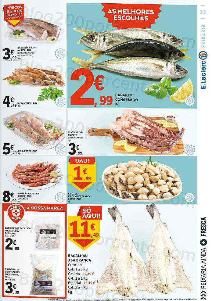 Antevisão Folheto E-LECLERC Promoções de 8 a 14 setembro