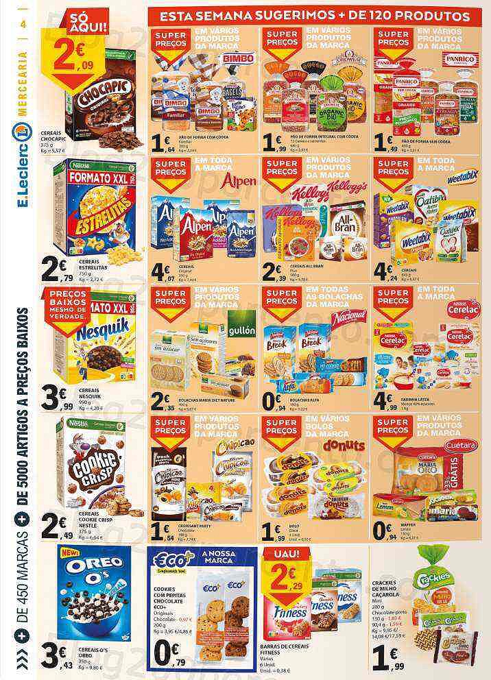 Antevisão Folheto E-LECLERC Promoções de 8 a 14 setembro