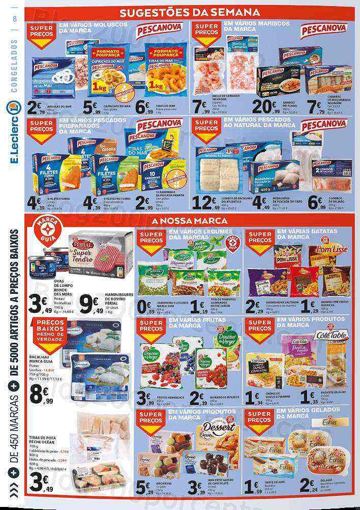 Antevisão Folheto E-LECLERC Promoções de 8 a 14 setembro