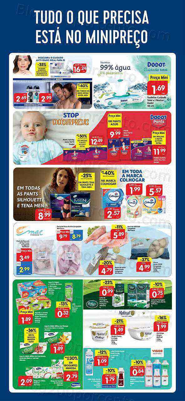 Antevisão Folheto MINIPREÇO Extra Promoções de 8 a 14 setembro