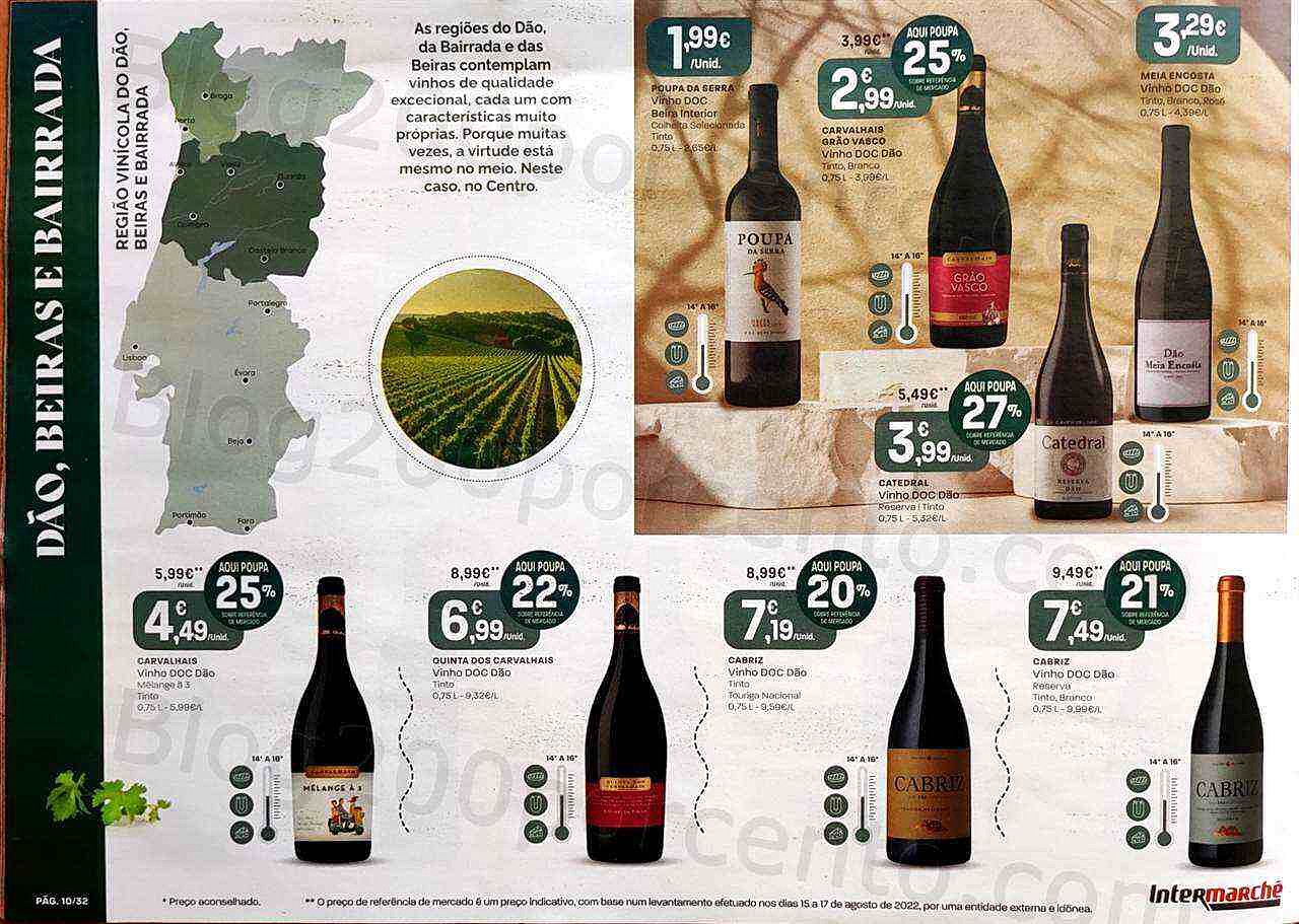 Antevisão Folheto INTERMARCHÉ Feira de Vinhos Promoções de 8 a 28 setembro