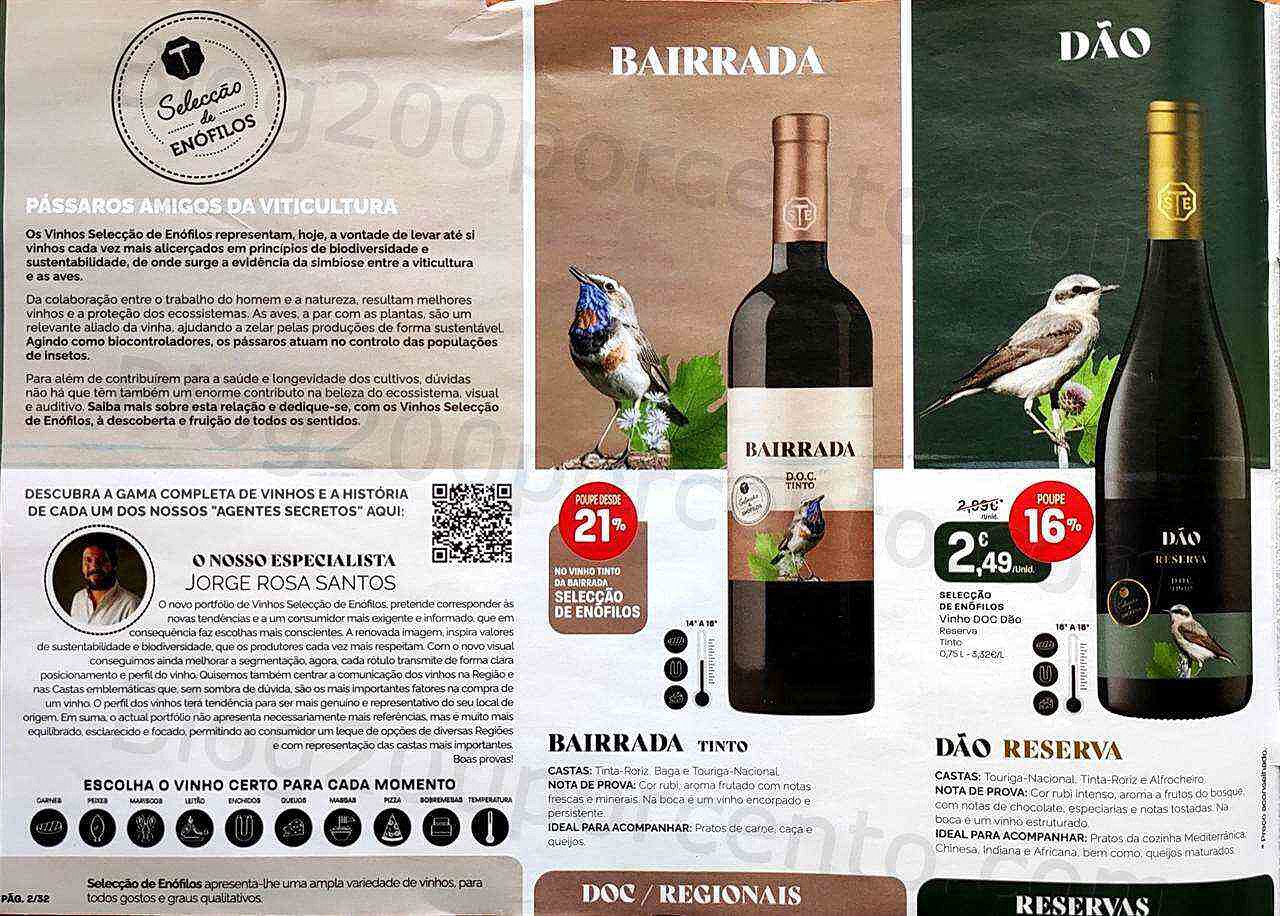 Antevisão Folheto INTERMARCHÉ Feira de Vinhos Promoções de 8 a 28 setembro