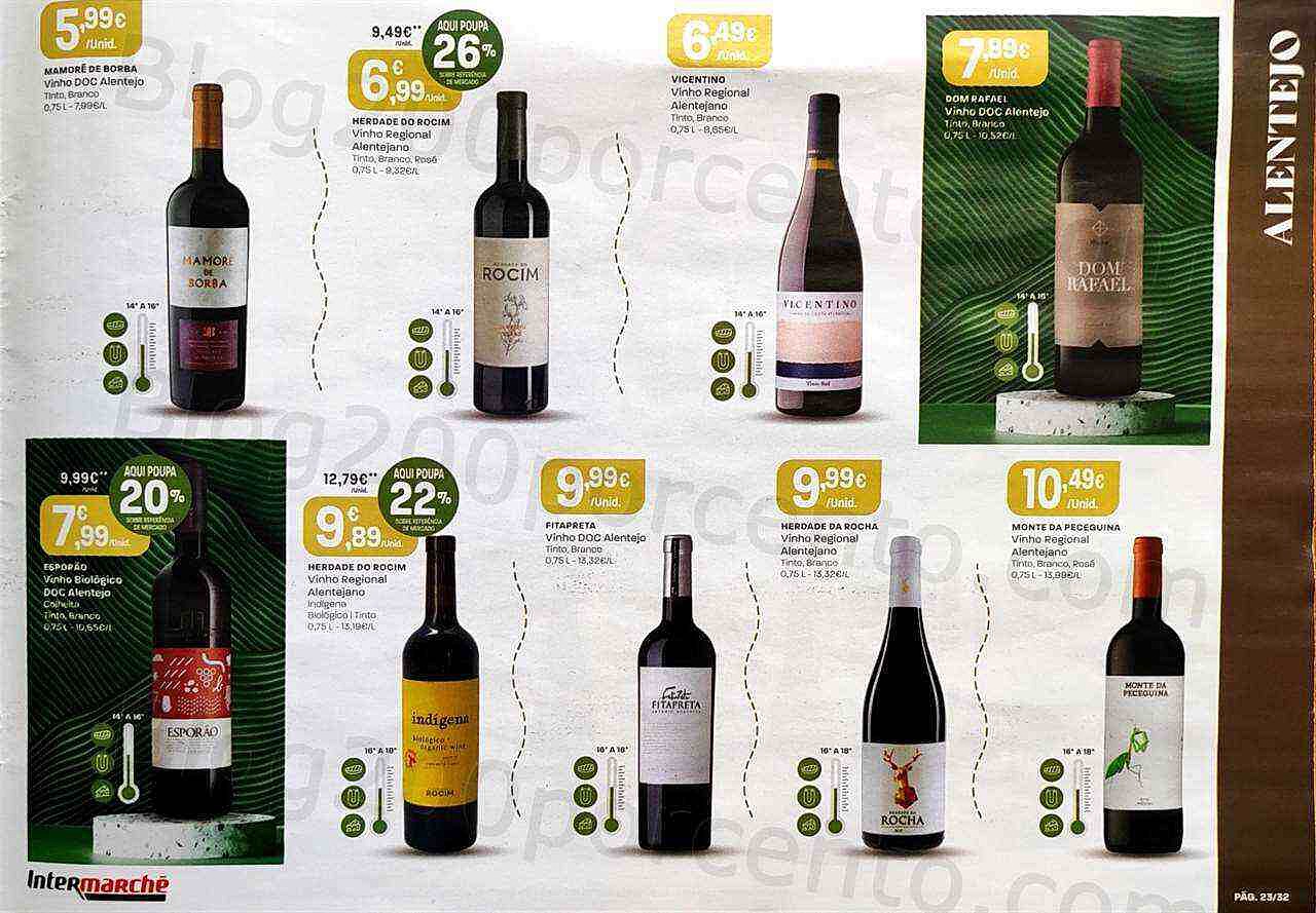 Antevisão Folheto INTERMARCHÉ Feira de Vinhos Promoções de 8 a 28 setembro