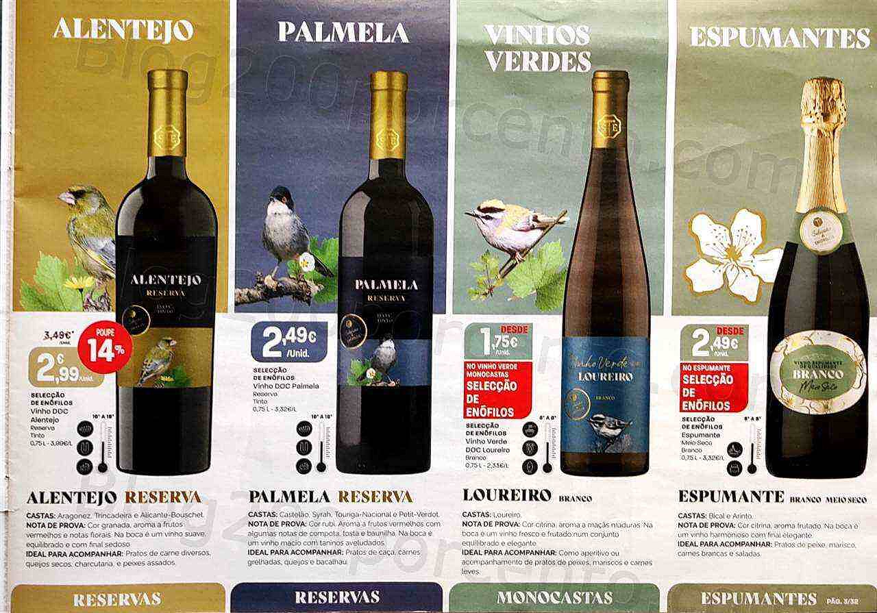 Antevisão Folheto INTERMARCHÉ Feira de Vinhos Promoções de 8 a 28 setembro