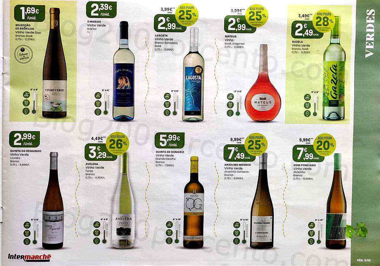 Antevisão Folheto INTERMARCHÉ Feira de Vinhos Promoções de 8 a 28 setembro