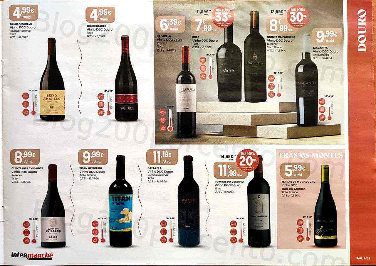 Antevisão Folheto INTERMARCHÉ Feira de Vinhos Promoções de 8 a 28 setembro