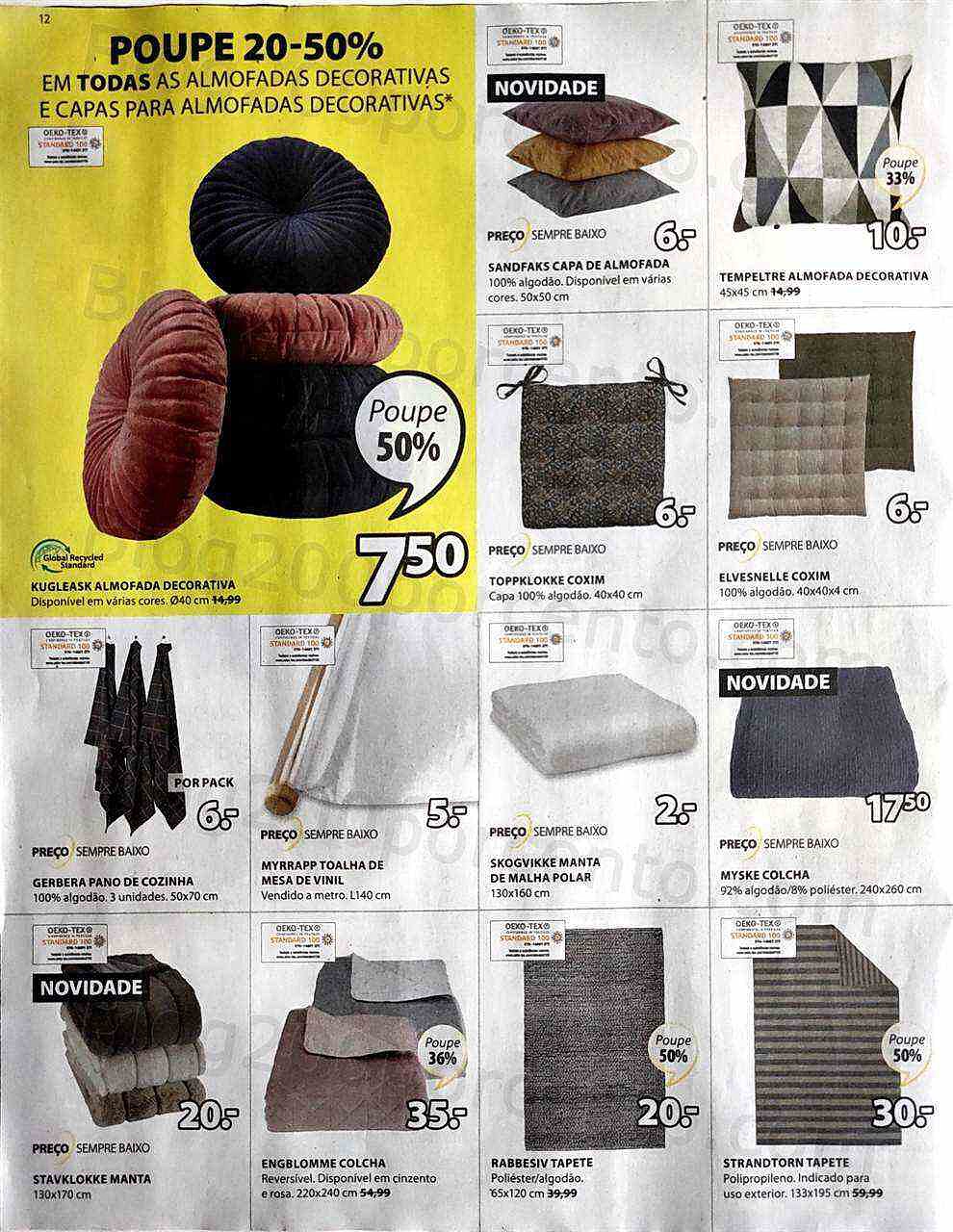 Antevisão Folheto JYSK Promoções de 8 a 21 setembro