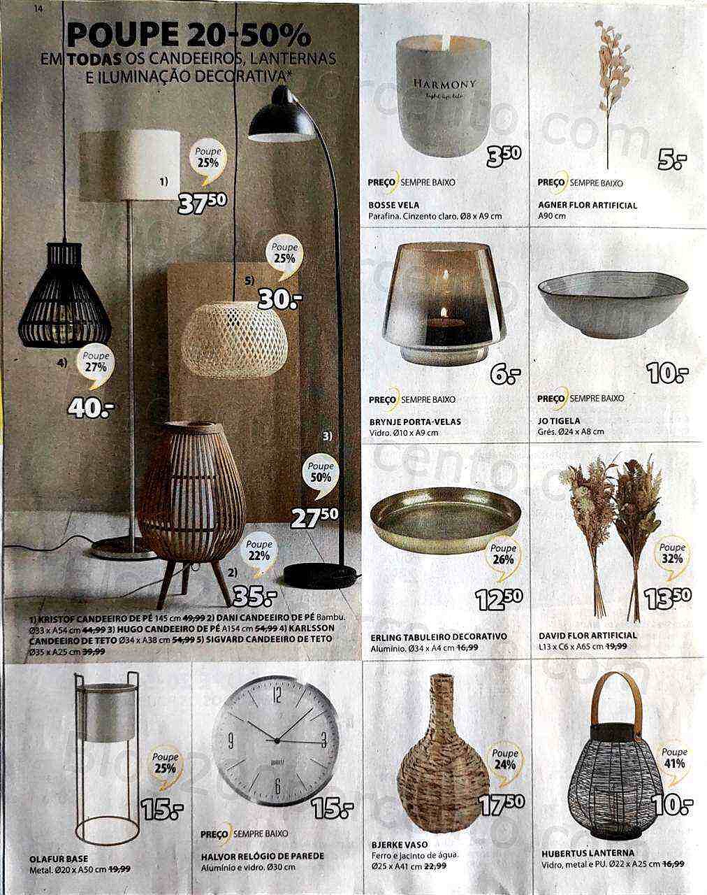 Antevisão Folheto JYSK Promoções de 8 a 21 setembro