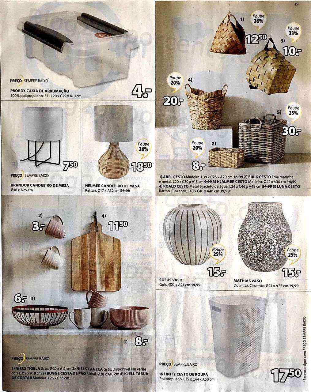 Antevisão Folheto JYSK Promoções de 8 a 21 setembro