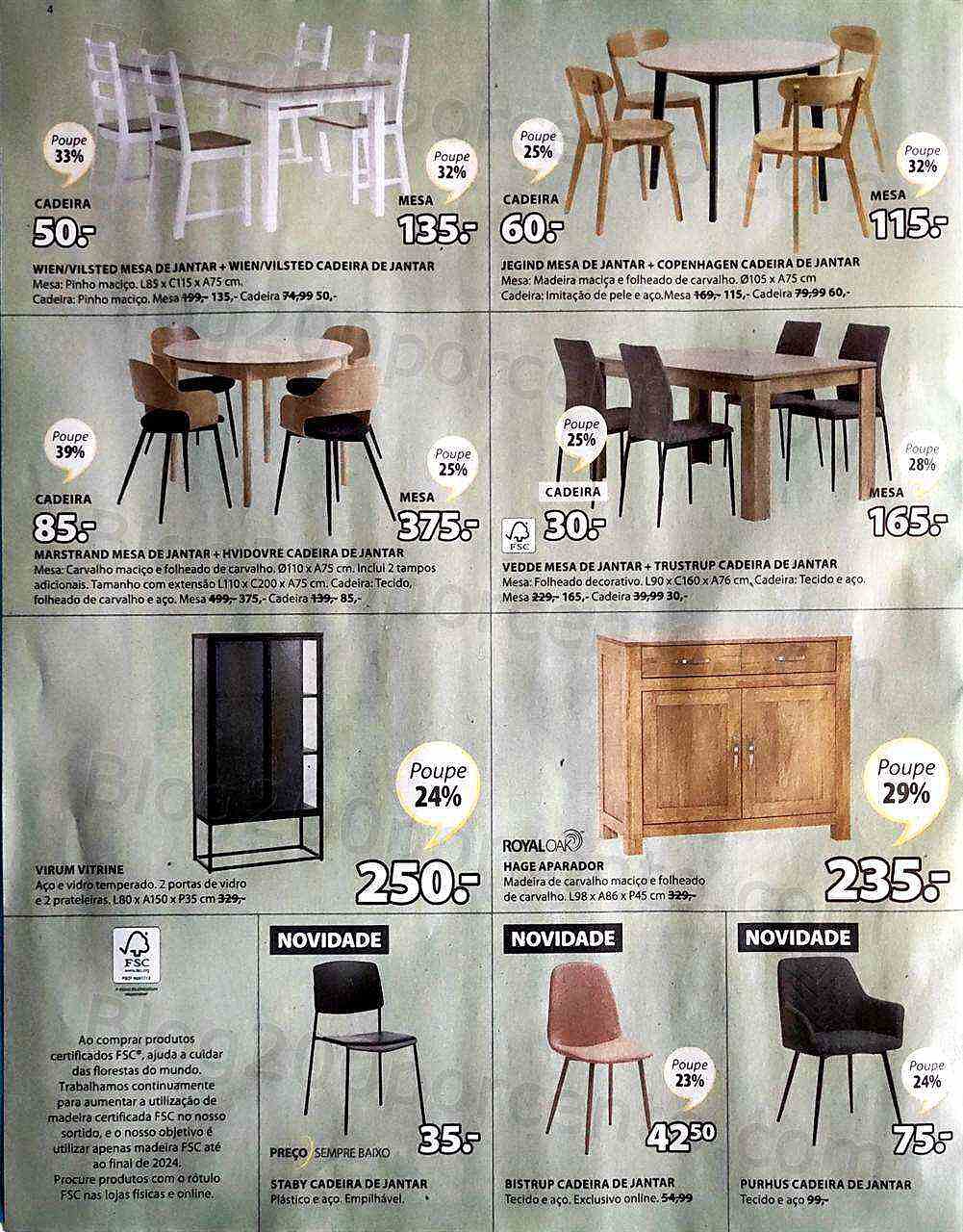 Antevisão Folheto JYSK Promoções de 8 a 21 setembro