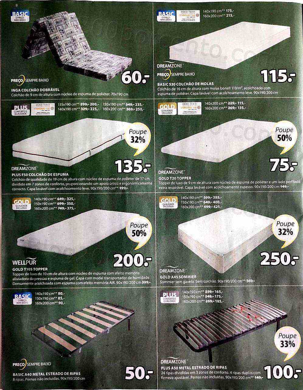 Antevisão Folheto JYSK Promoções de 8 a 21 setembro