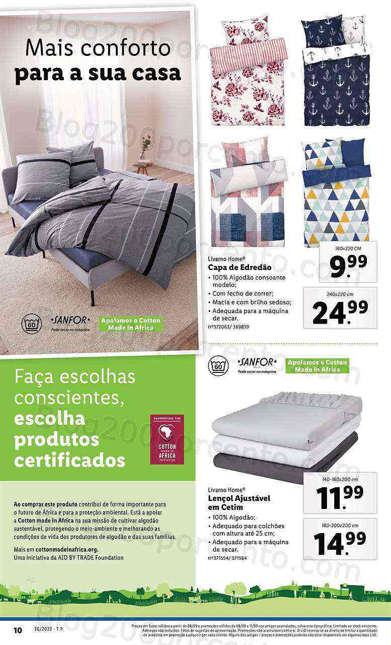 Antevisão Folheto LIDL Promoções de 5 a 11 setembro - Completo