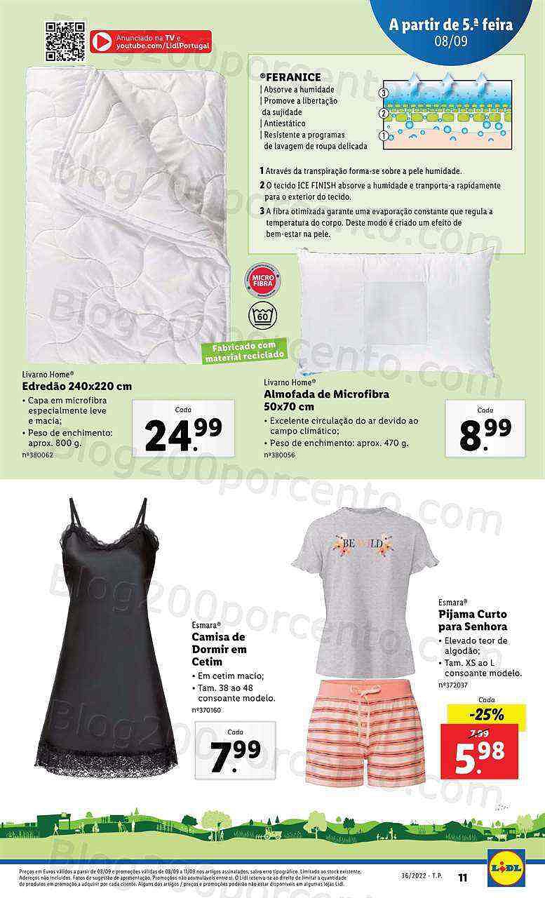 Antevisão Folheto LIDL Promoções de 5 a 11 setembro - Completo