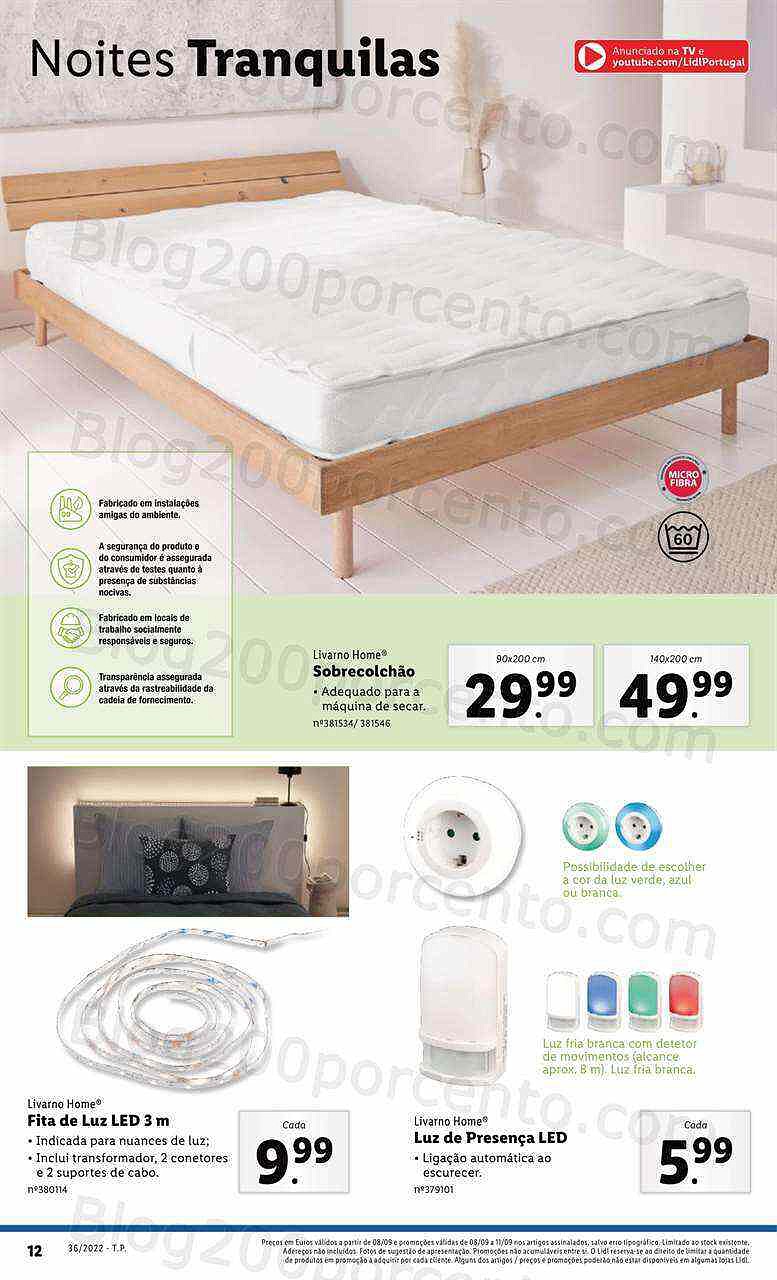 Antevisão Folheto LIDL Promoções de 5 a 11 setembro - Completo