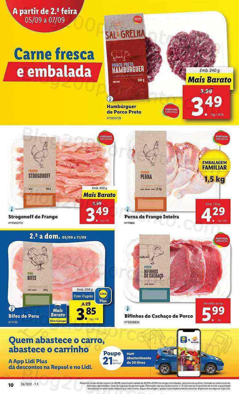 Antevisão Folheto LIDL Promoções de 5 a 11 setembro