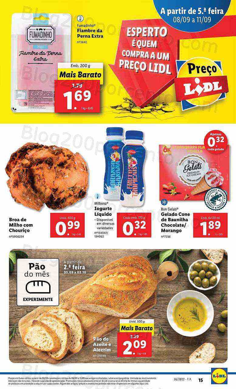 Antevisão Folheto LIDL Promoções de 5 a 11 setembro