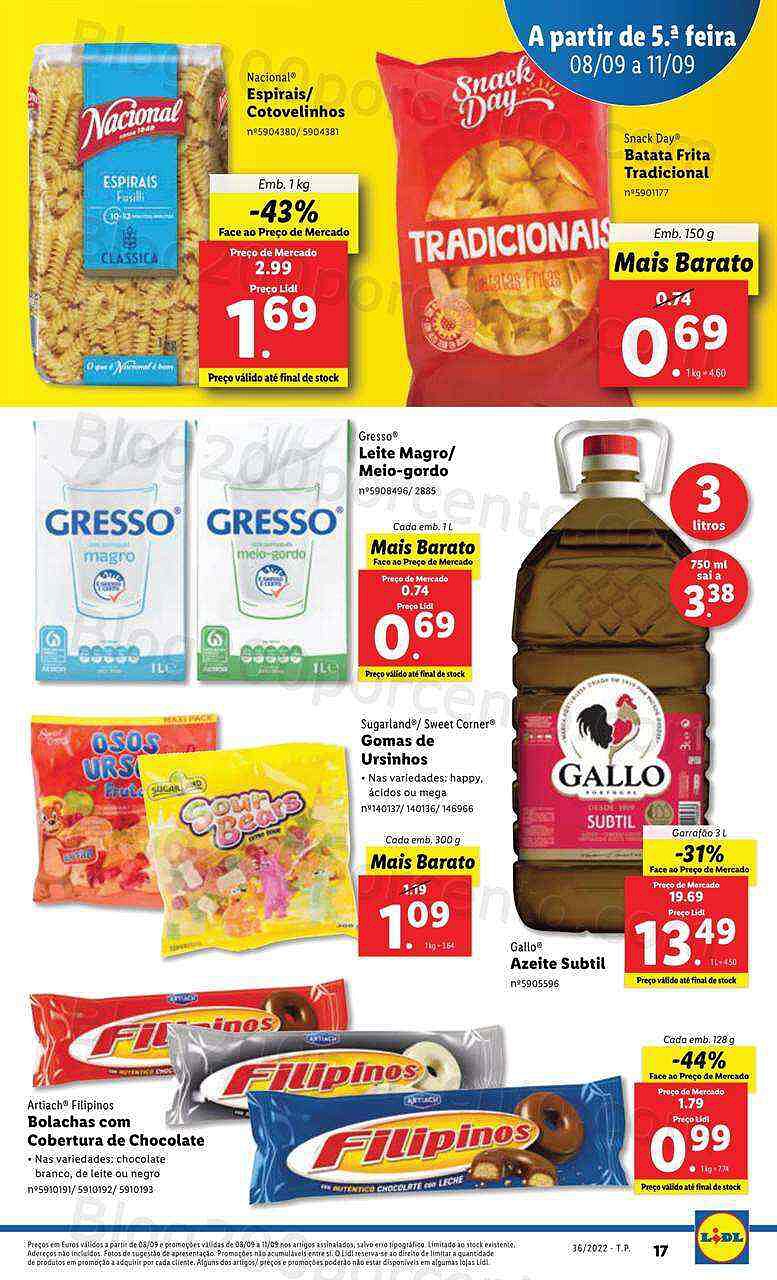 Antevisão Folheto LIDL Promoções de 5 a 11 setembro