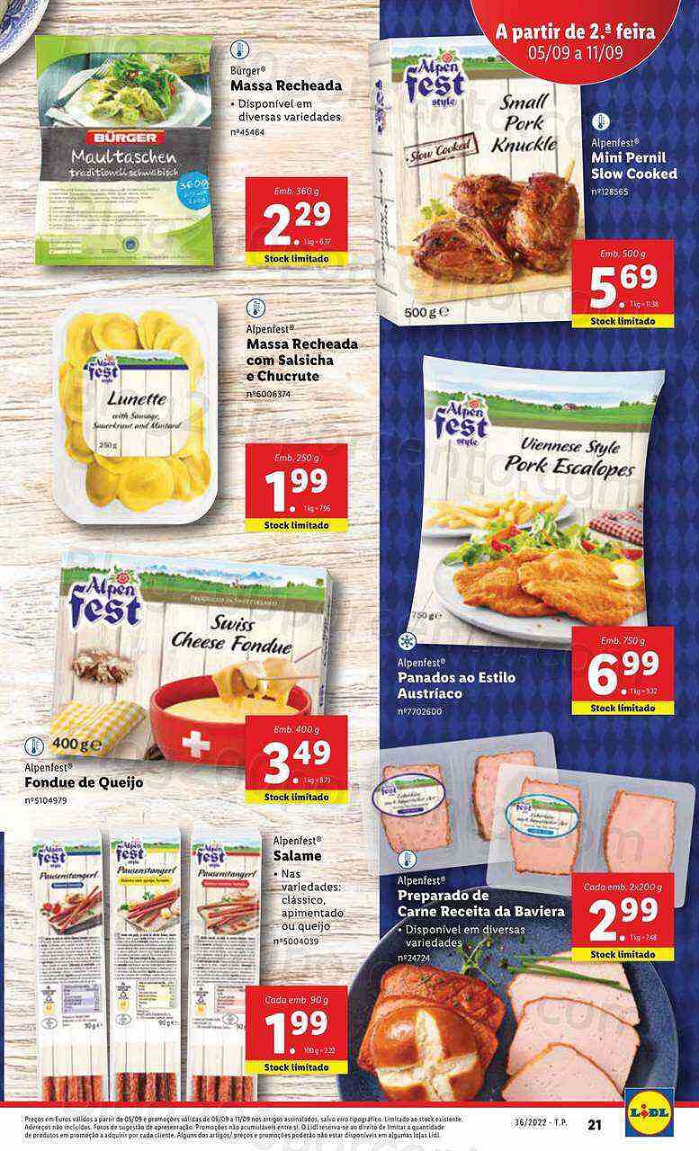 Antevisão Folheto LIDL Promoções de 5 a 11 setembro