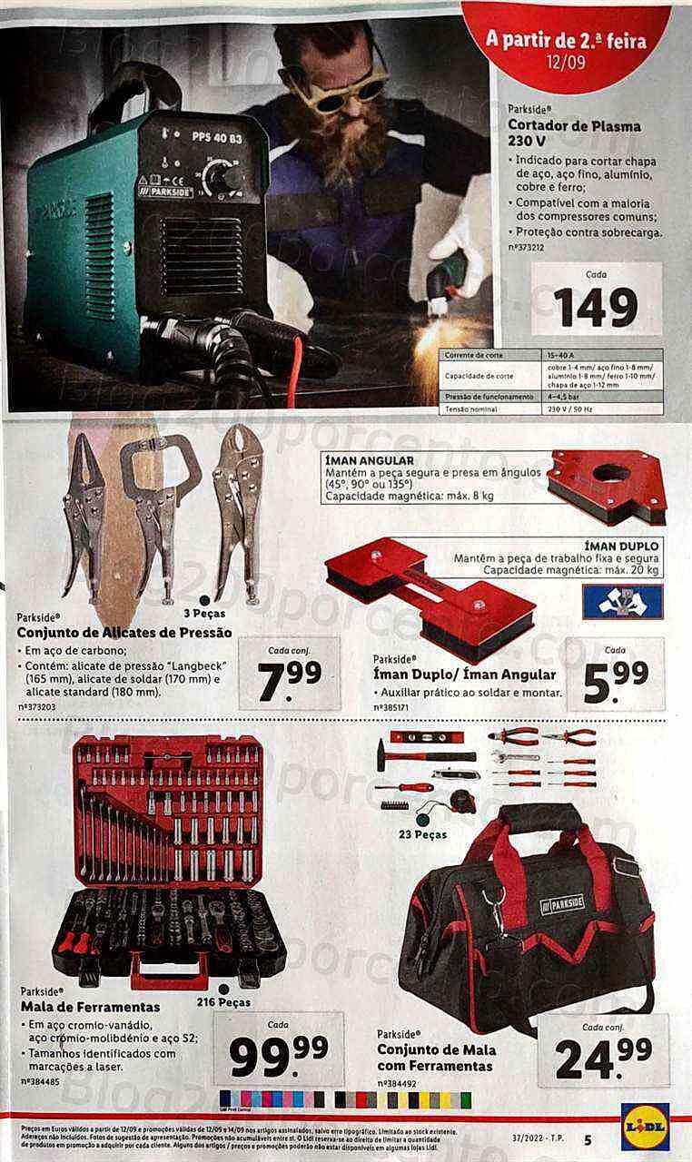 Antevisão Folheto LIDL Bazar Promoções de 12 a 18 setembro