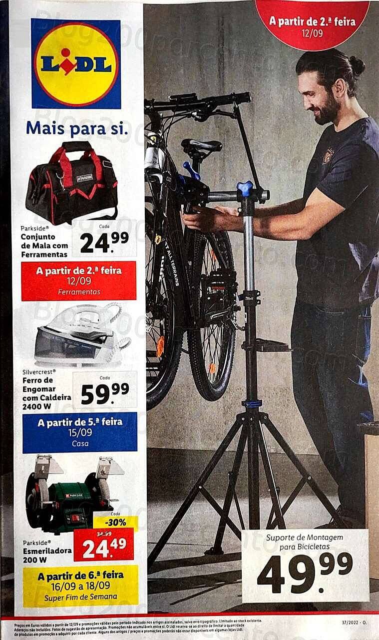 Antevisão Folheto LIDL Bazar Promoções de 12 a 18 setembro