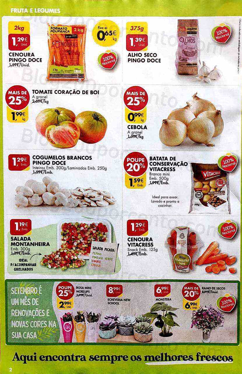 Antevisão Folheto PINGO DOCE Super Promoções de 6 a 12 setembro