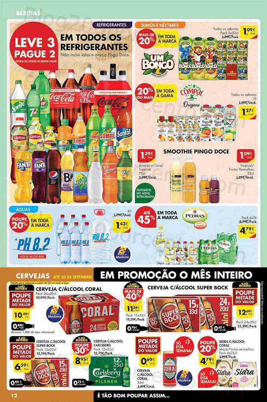 Antevisão Folheto PINGO DOCE Madeira Promoções de 6 a 12 setembro