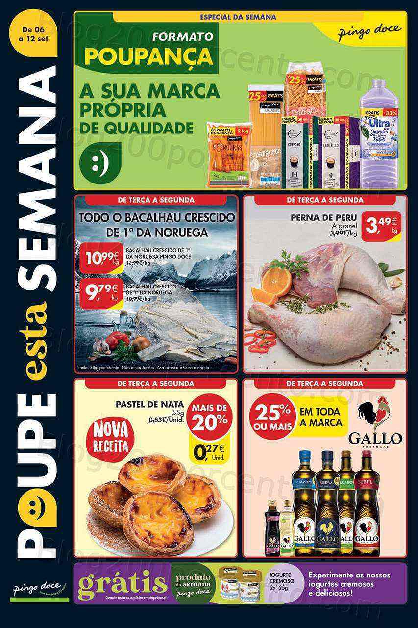 Antevisão Folheto PINGO DOCE Lojas Pequenas Promoções de 6 a 12 setembro
