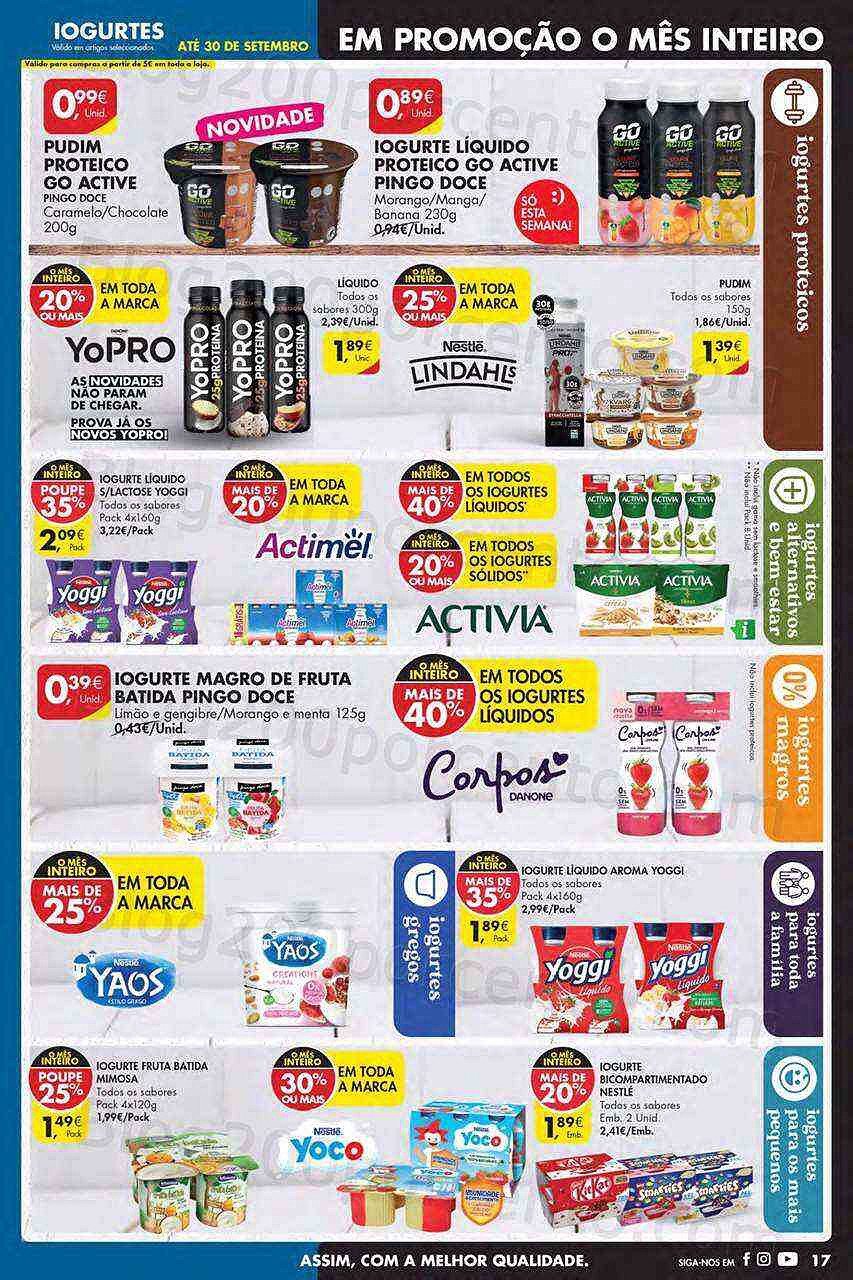 Antevisão Folheto PINGO DOCE Lojas Pequenas Promoções de 30 agosto a 5 setembro