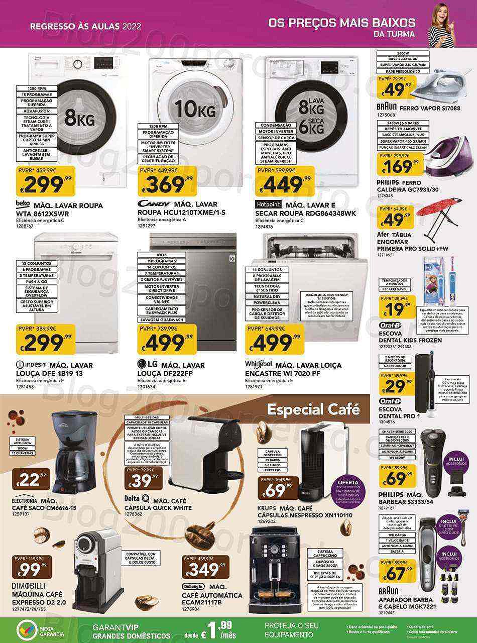 Antevisão Folheto RADIO POPULAR Regresso às Aulas Promoções de 8 a 21 setembro