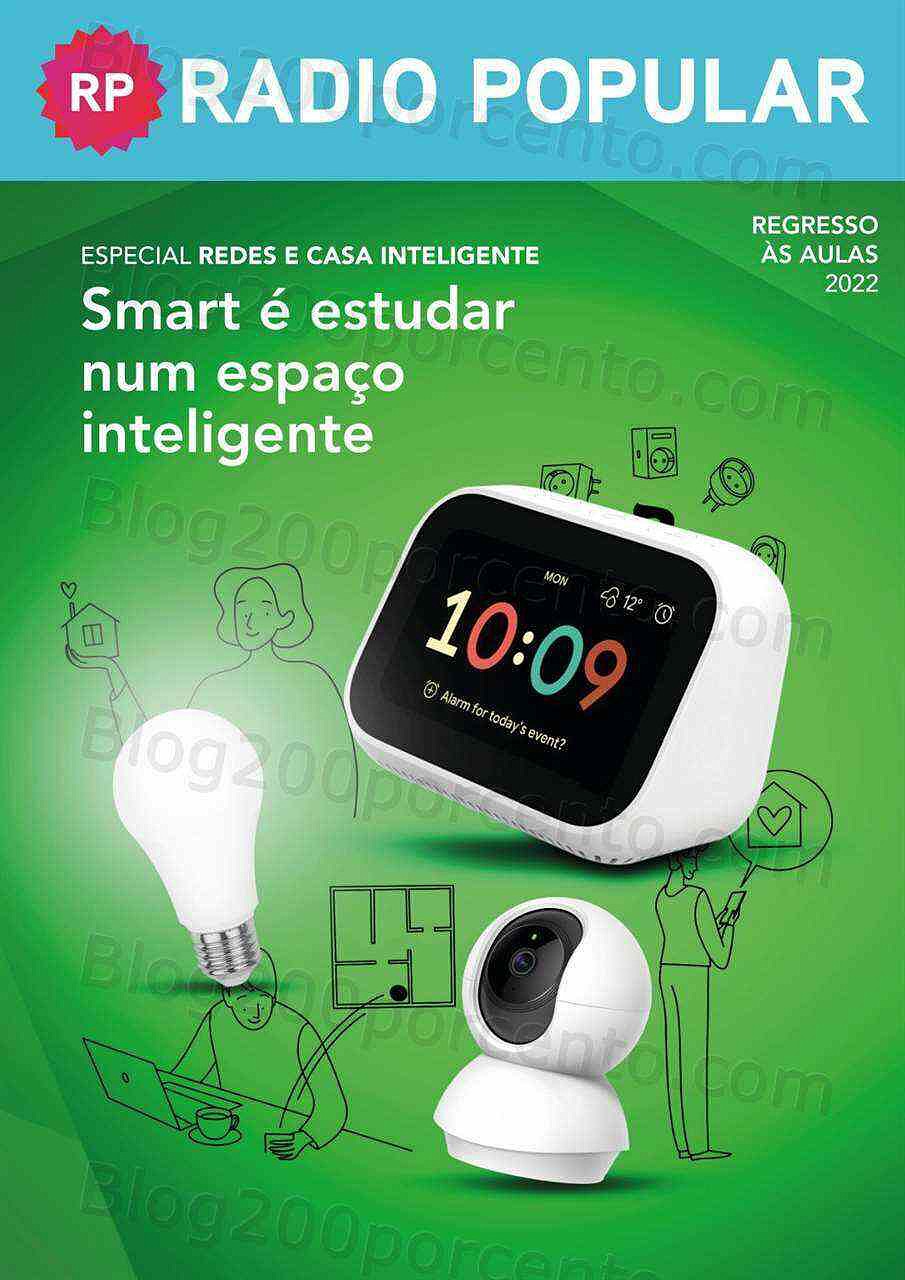 Antevisão Folheto RADIO POPULAR Especial Casa Inteligente Promoções de 1 a 25 setembro 