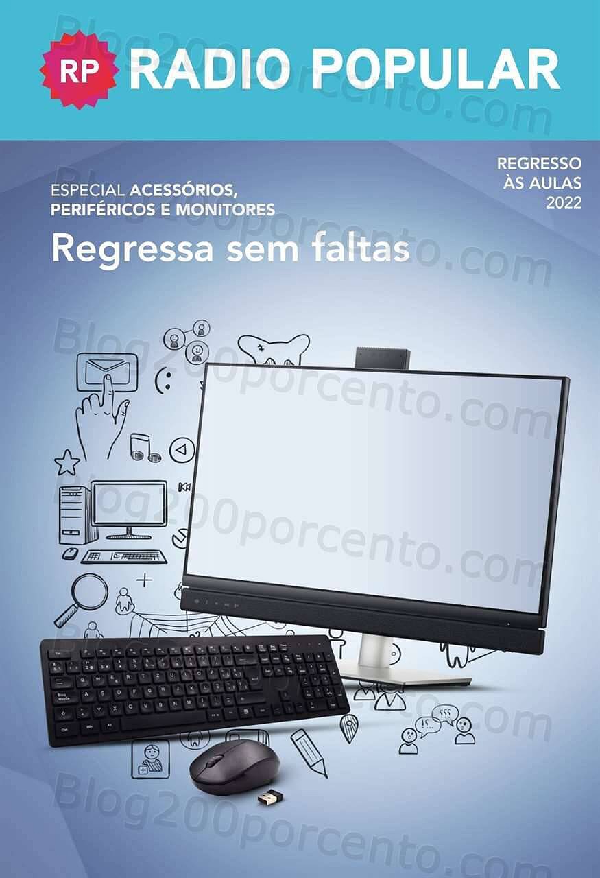 Antevisão Folheto RADIO POPULAR Especial Periféricos Promoções de 1 a 25 setembro