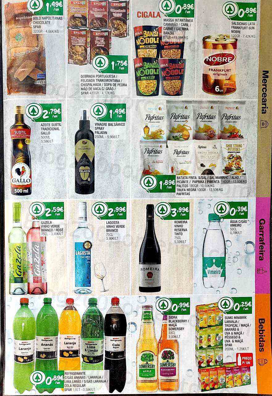 Antevisão Folheto SPAR Promoções de 6 a 18 setembro