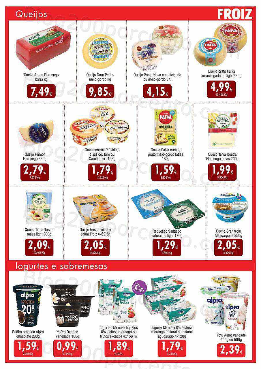 Antevisão Folheto FROIZ Promoções de 15 setembro a 5 outubro