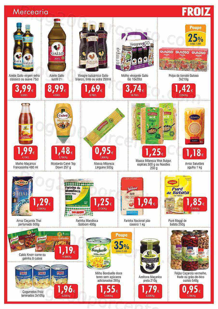 Antevisão Folheto FROIZ Promoções de 15 setembro a 5 outubro