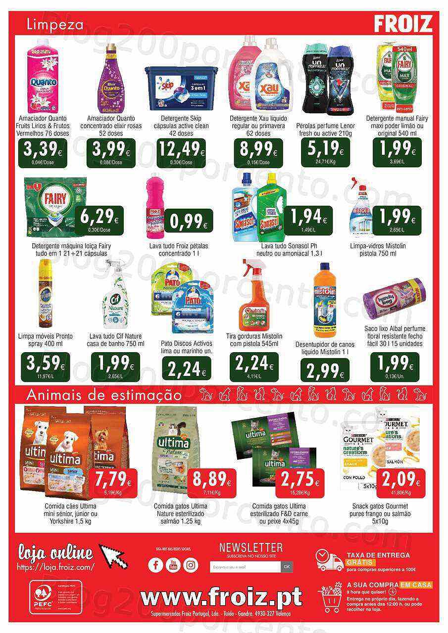 Antevisão Folheto FROIZ Promoções de 15 setembro a 5 outubro