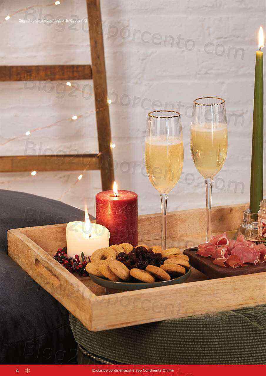 Antevisão Folheto CONTINENTE Cabazes de Natal Promoções de 21 setembro a 6 janeiro