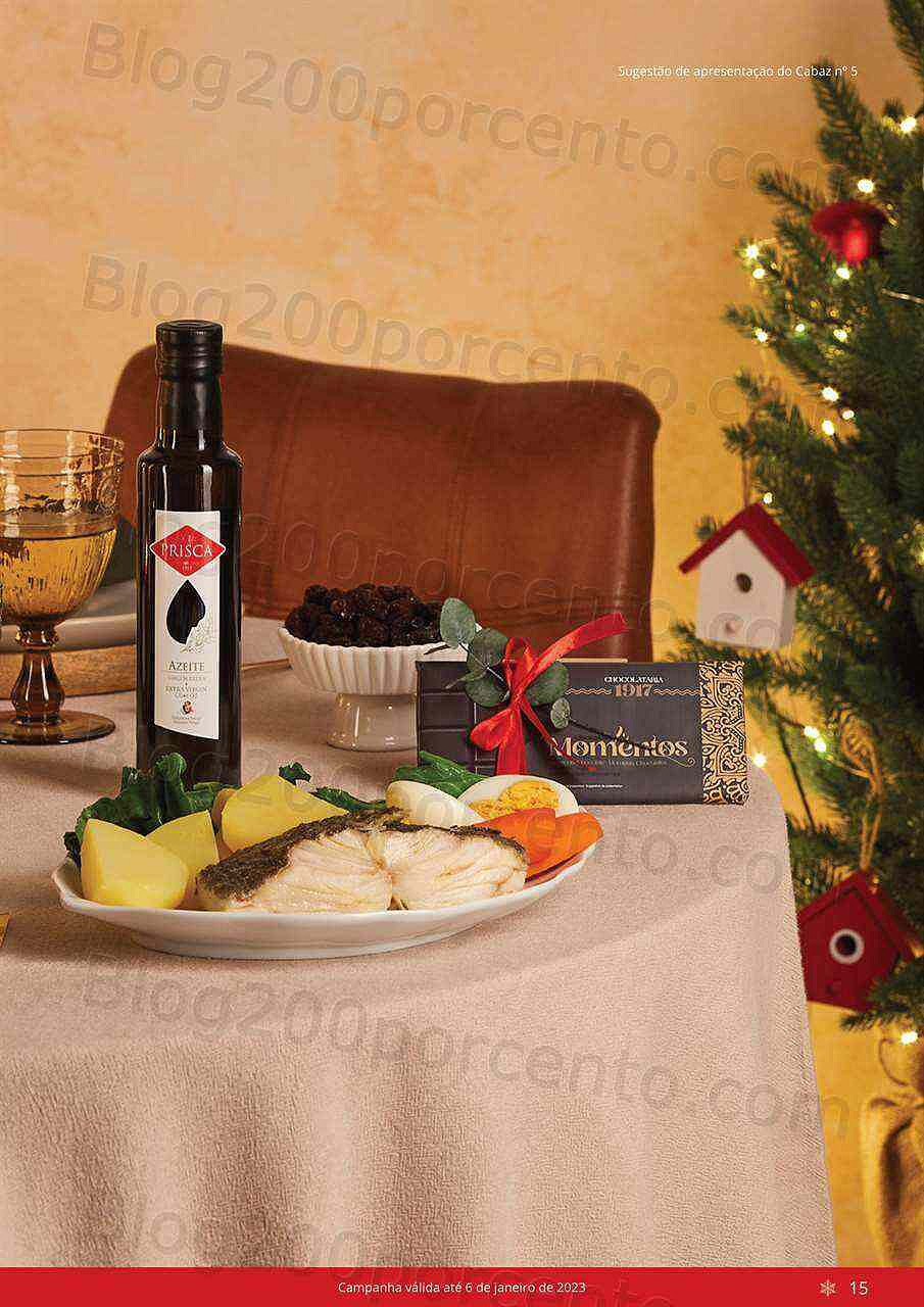 Antevisão Folheto CONTINENTE Cabazes de Natal Promoções de 21 setembro a 6 janeiro