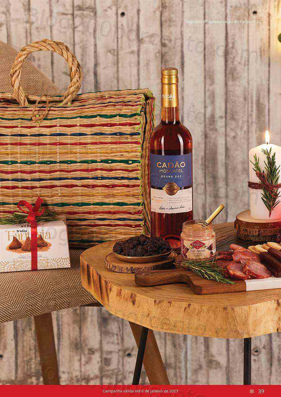 Antevisão Folheto CONTINENTE Cabazes de Natal Promoções de 21 setembro a 6 janeiro