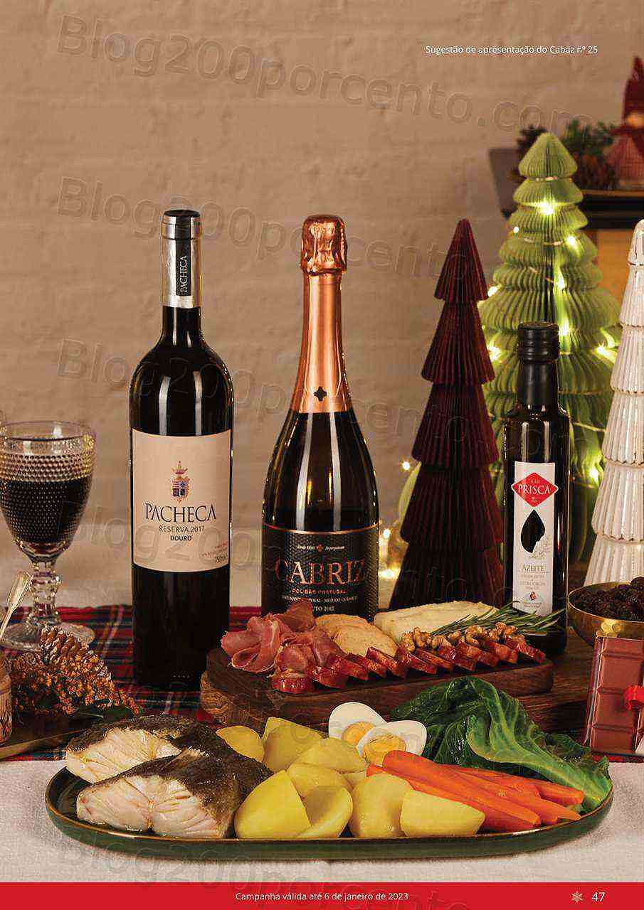 Antevisão Folheto CONTINENTE Cabazes de Natal Promoções de 21 setembro a 6 janeiro