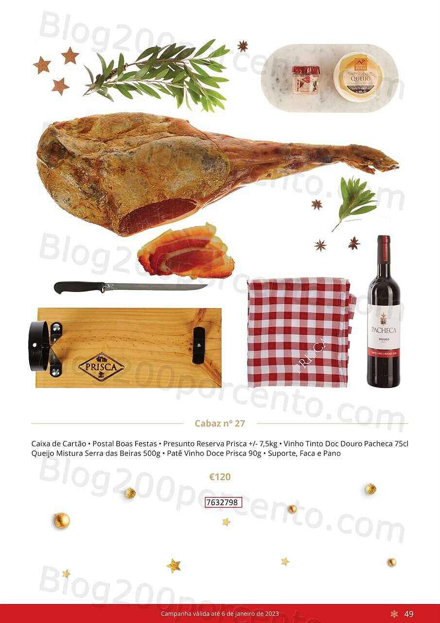 Antevisão Folheto CONTINENTE Cabazes de Natal Promoções de 21 setembro a 6 janeiro