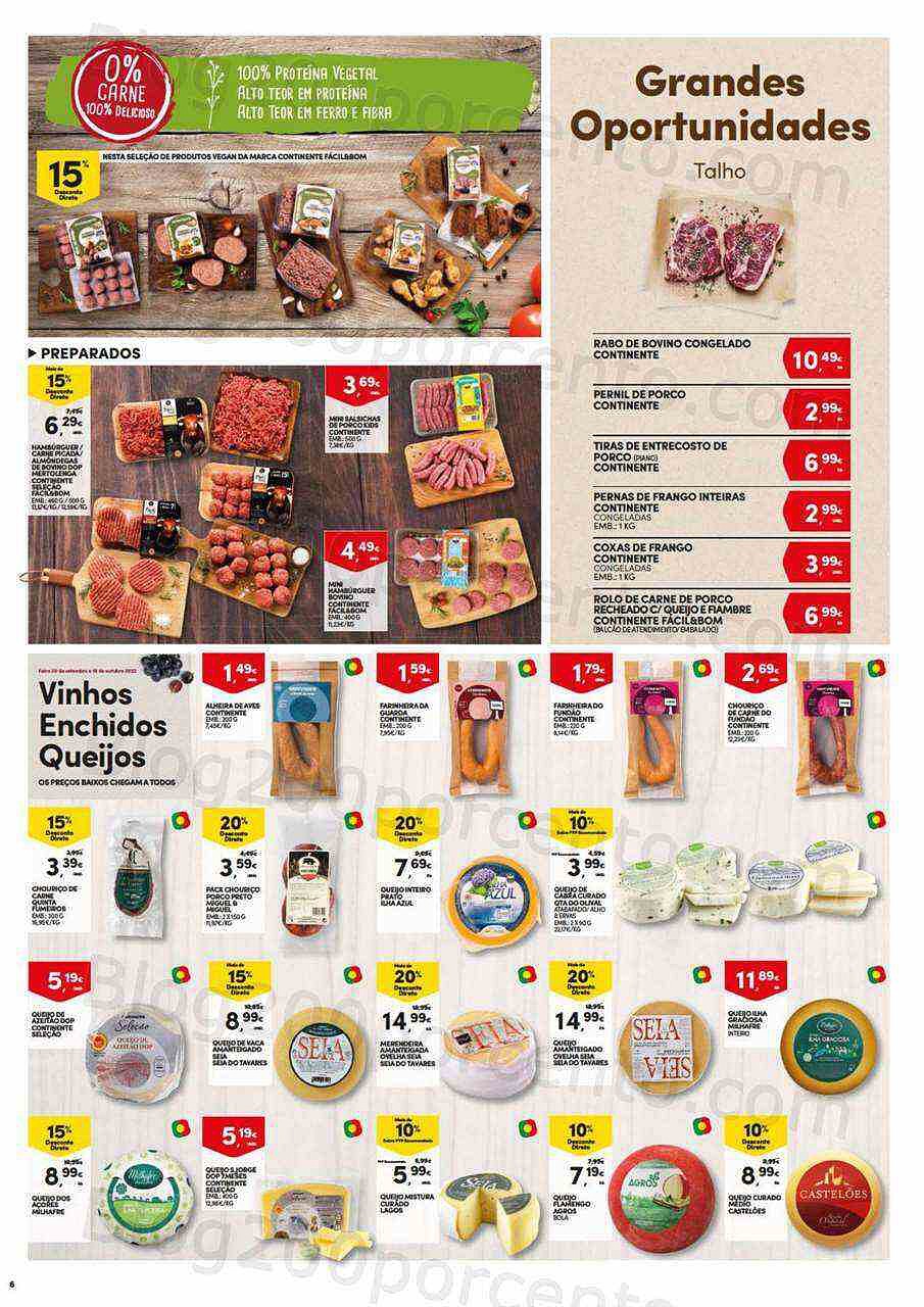 Antevisão Folheto CONTINENTE Promoções de 20 a 26 setembro