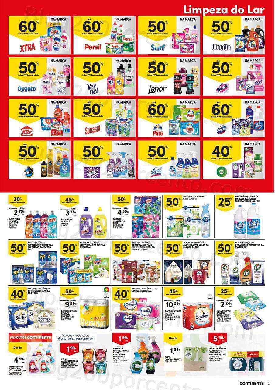 Antevisão Folheto CONTINENTE Promoções de 20 a 26 setembro