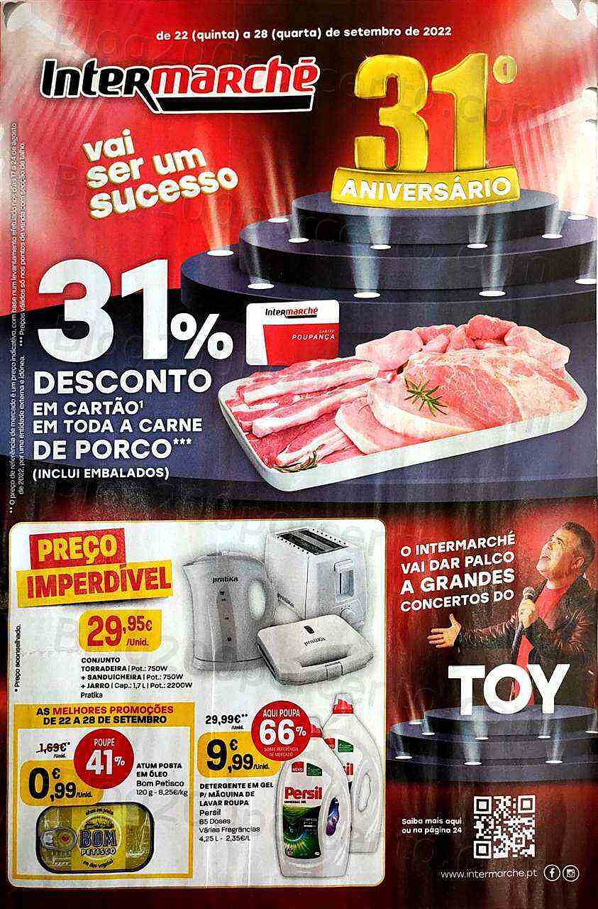Antevisão Folheto INTERMARCHÉ Promoções de 22 a 28 setembro