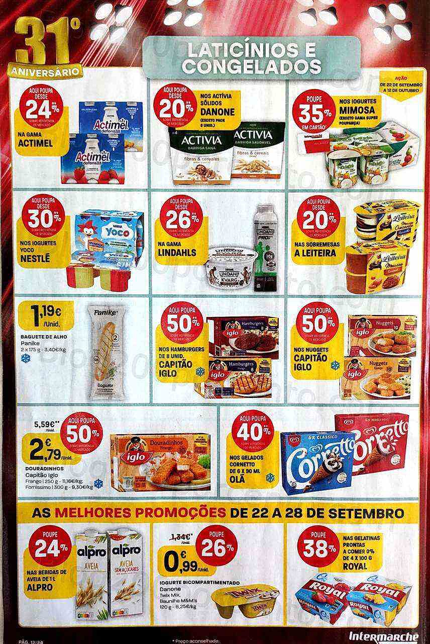 Antevisão Folheto INTERMARCHÉ Promoções de 22 a 28 setembro